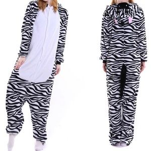 Women’s Zebra Onesie L